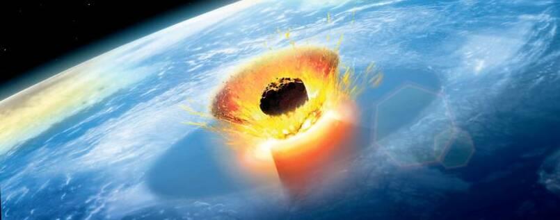 Vor rund 66 Millionen Jahren traf ein riesiger Meteorit die Erde.