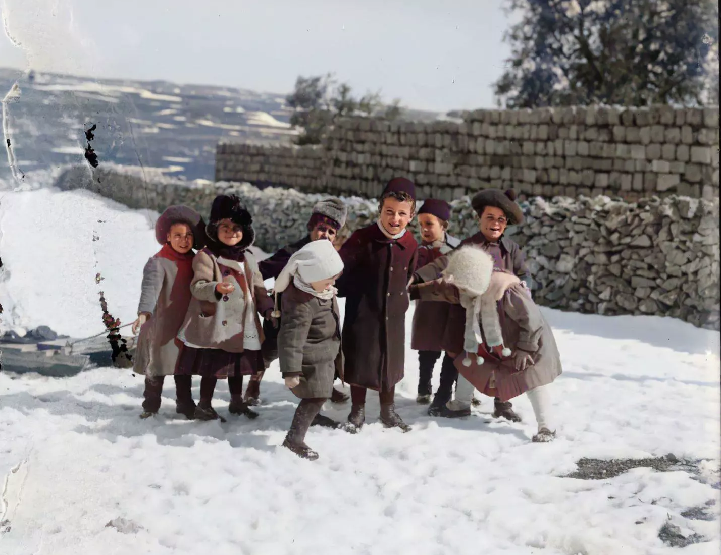 spielende Kinder in Jeruschalajim 1921