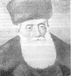 Rabbi Elijahu Chaim Meisel, Raw von Lodz